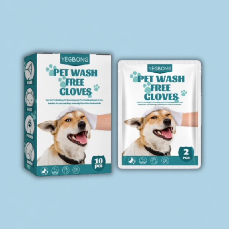 CleanPaws™ Spa Gloves | Grooming & Bath Gloves for Pets
