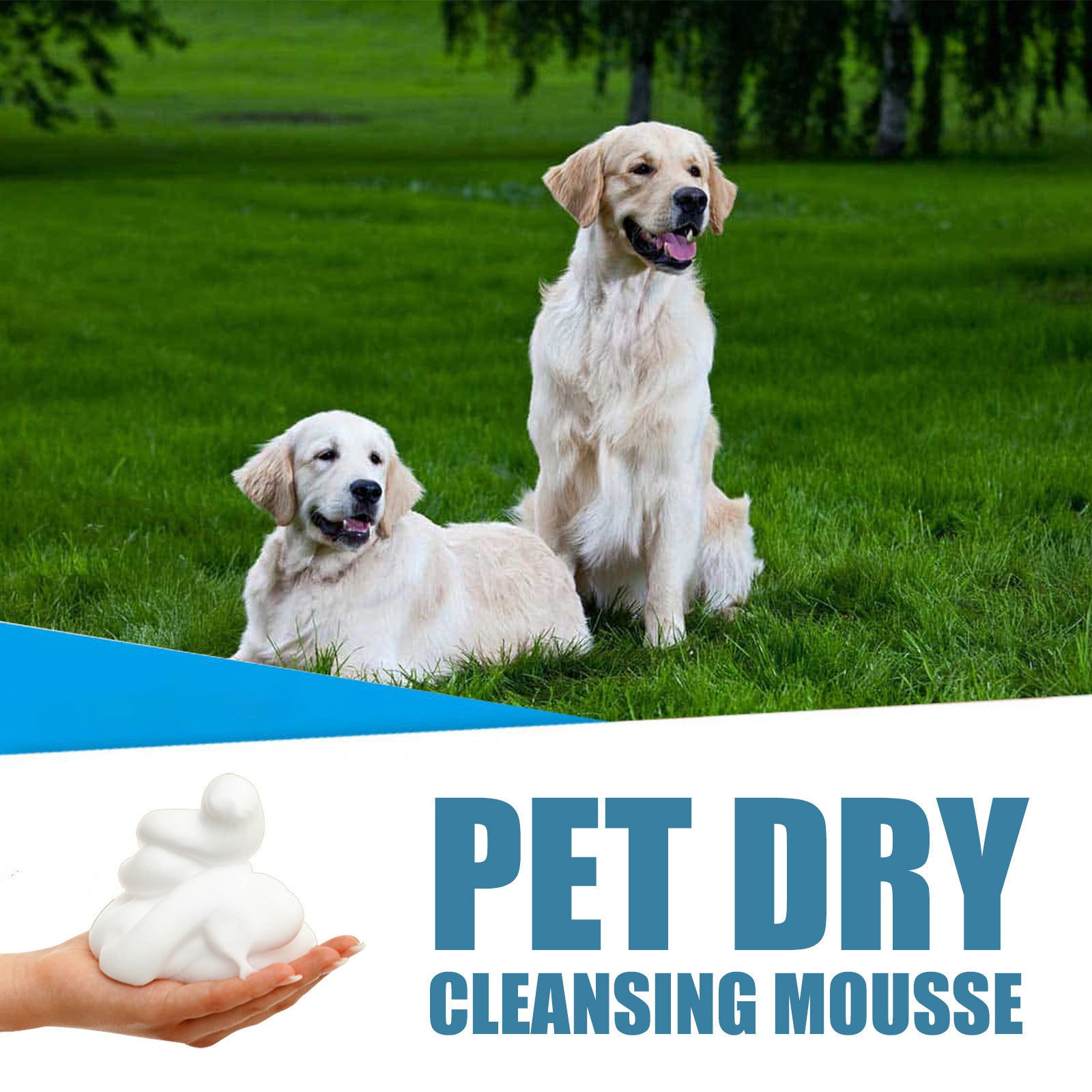 PawFresh™ Waterless Bath Foam | No-Rinse Pet Cleaning Foam