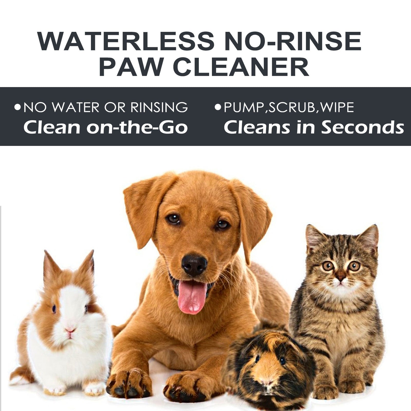 PurePaws™ Deep Clean Foam | Paw Cleaner for Dogs & Cats